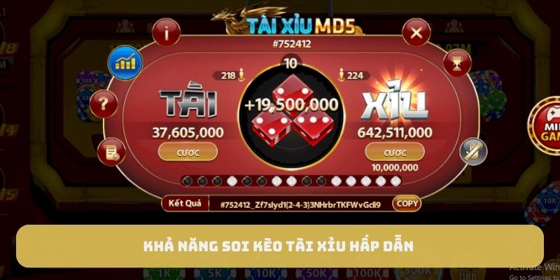 Khả năng soi kèo tài xỉu hấp dẫn